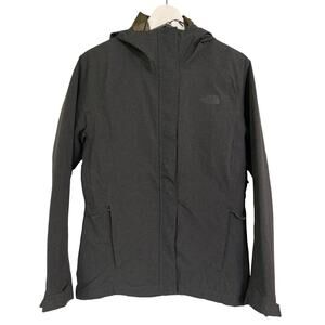 The North Face Women’s 3-in-1 Jacket Gray Green Insulated Shell Size M